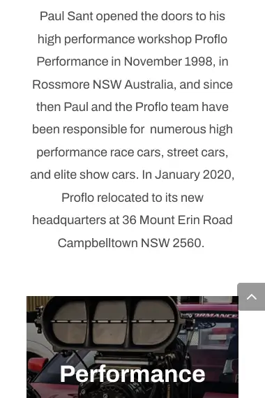 profloperformance.com .au mobile