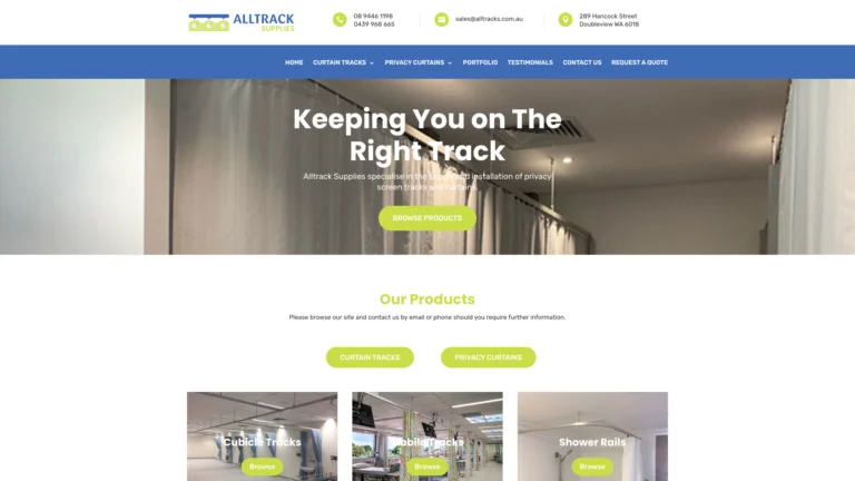 alltracks.com .au desktop