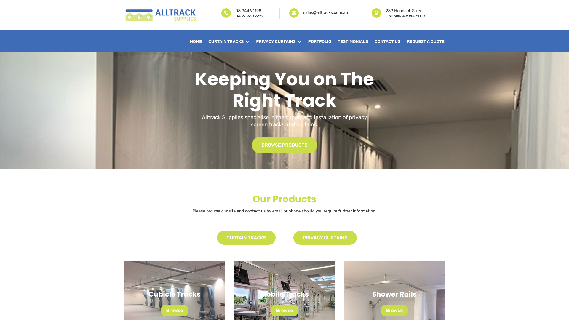 alltracks.com .au desktop