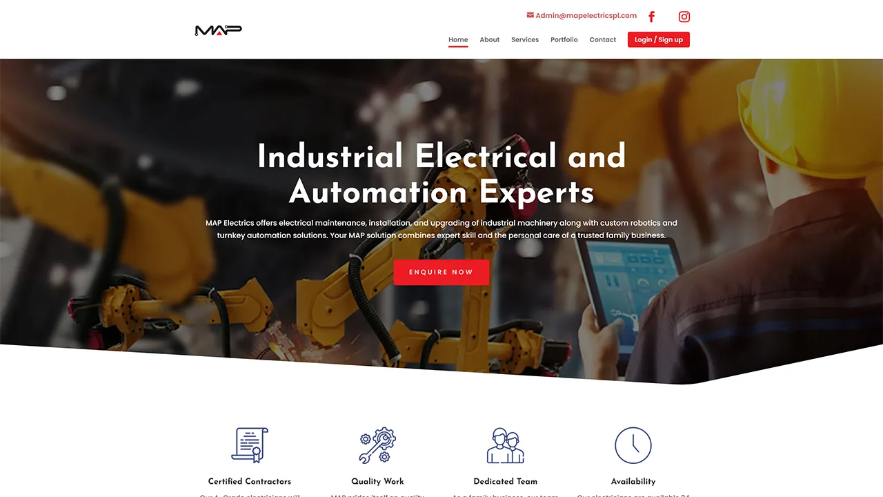 mapelectricspl.com desktop