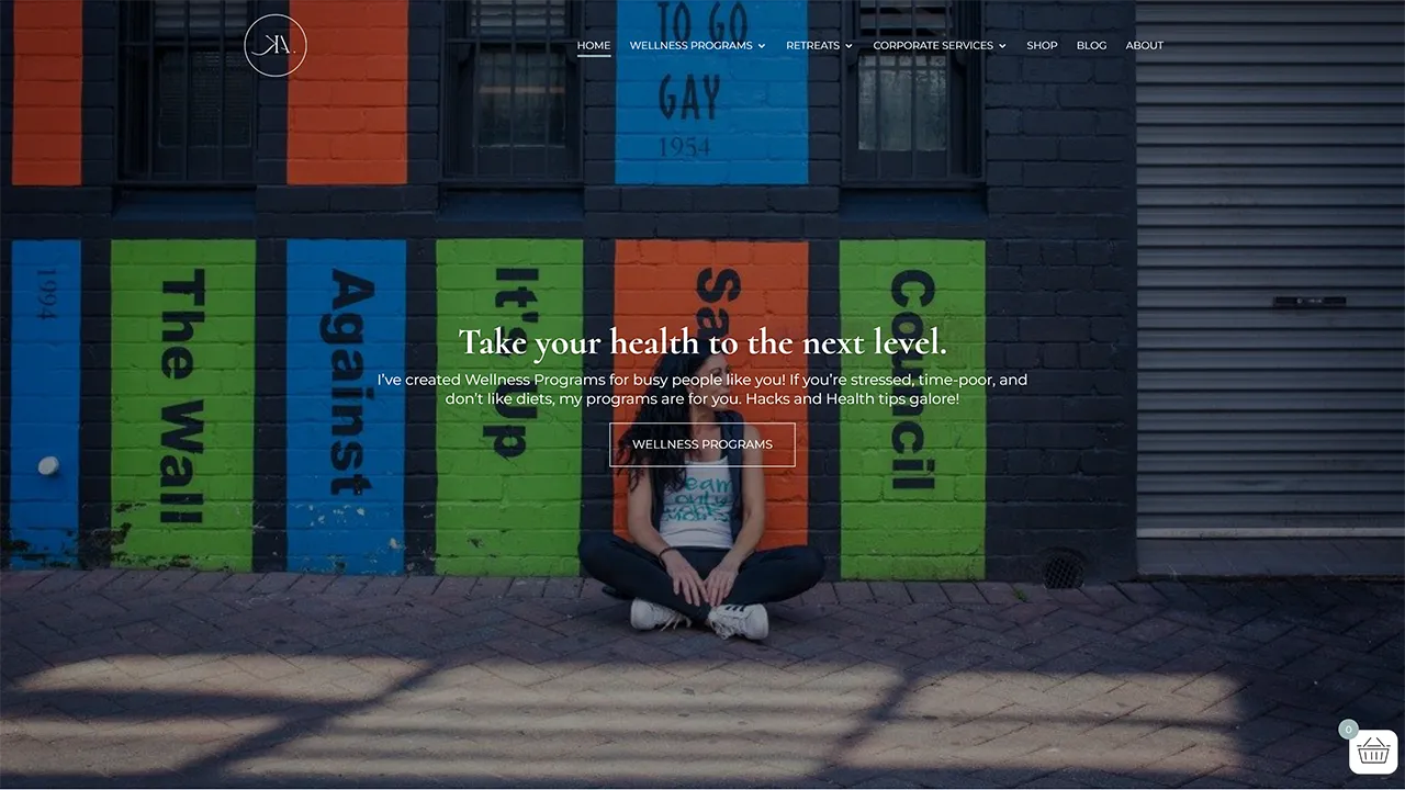 krisabbey.com .au desktop