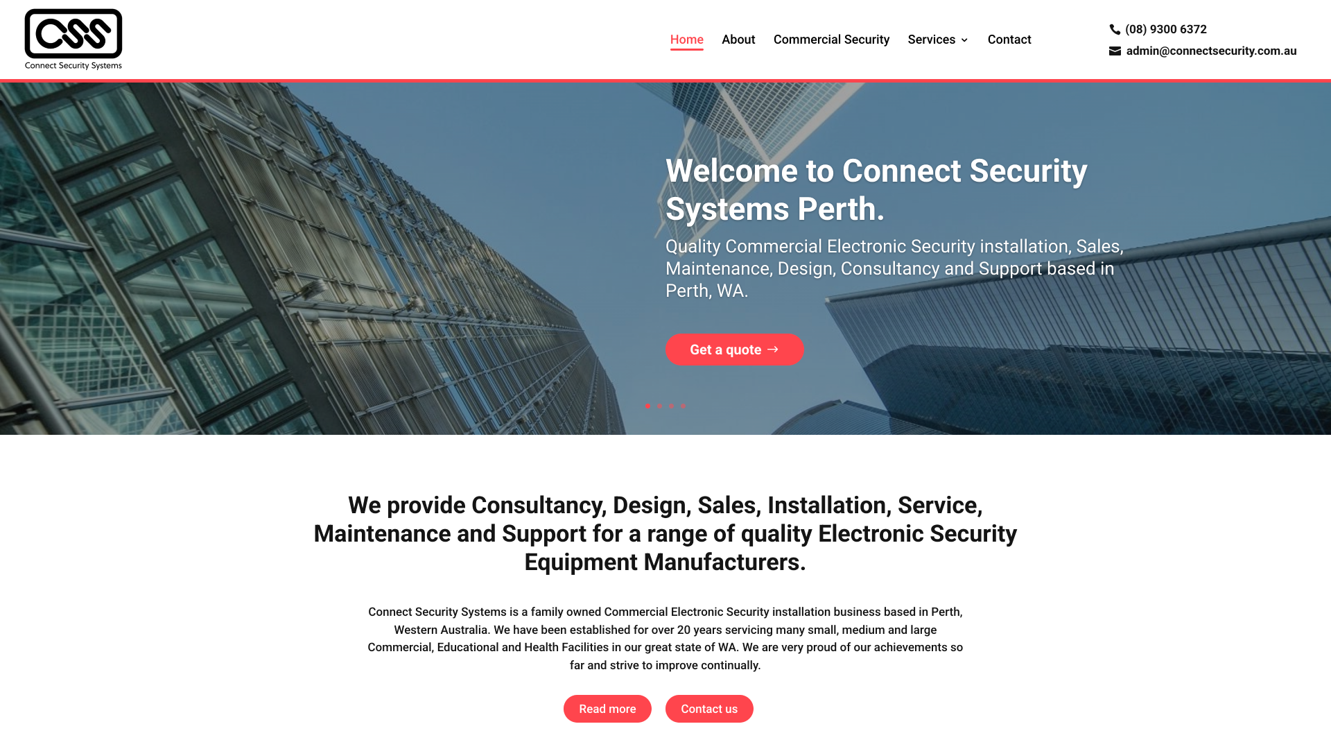 connectsecurity.com .au desktop