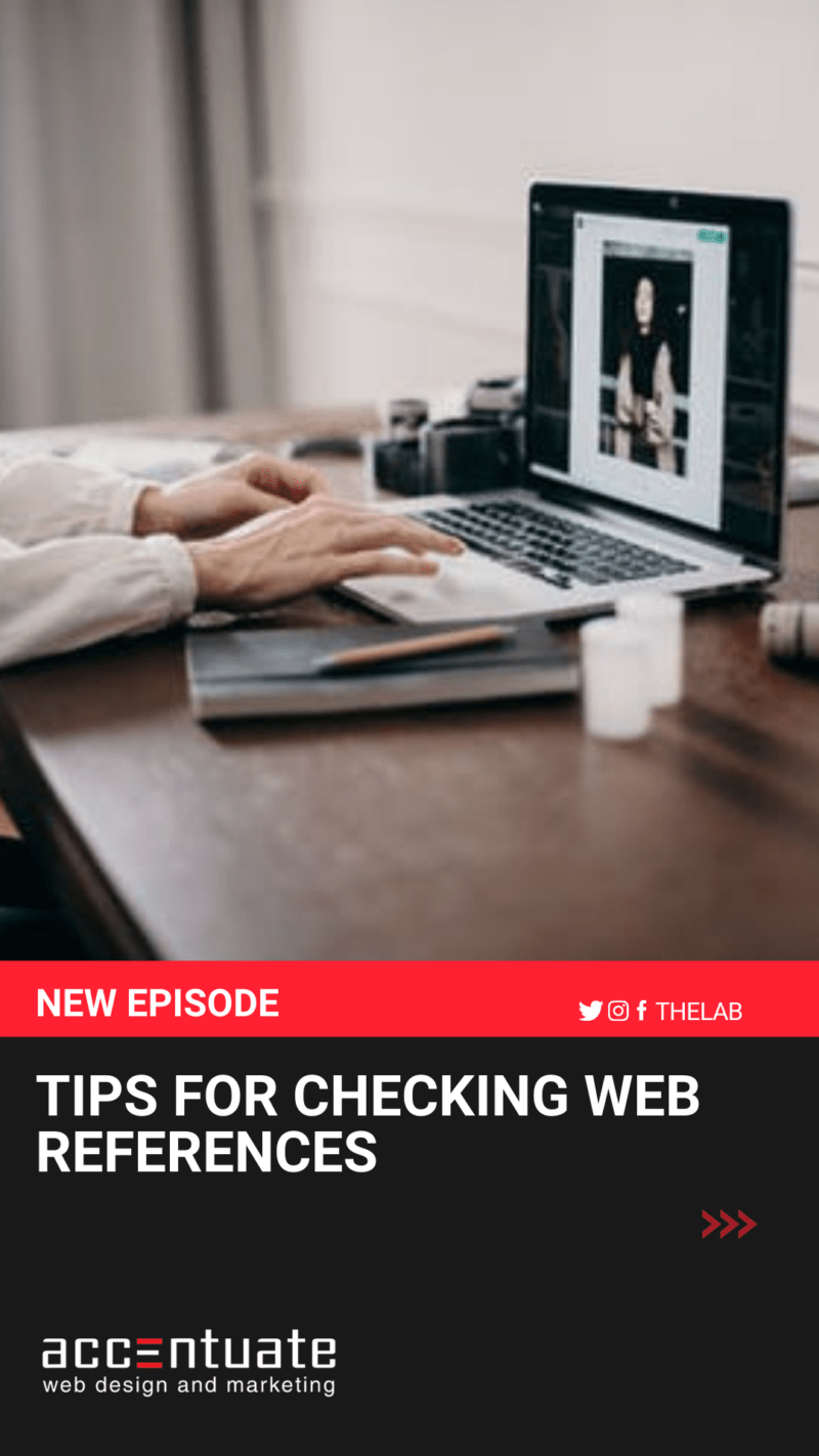 Search Web Reference Suggestions for Checking Web References | Accentuate