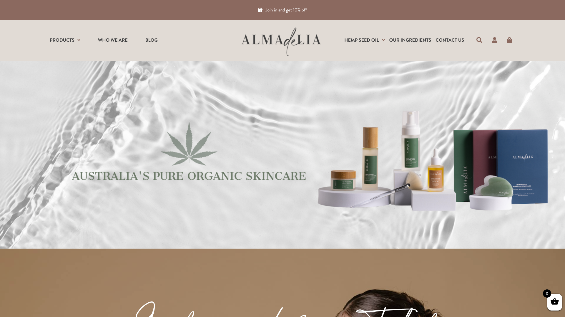 almadelia.com .au desktop