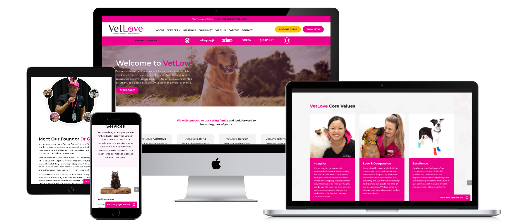 vetlove all devices