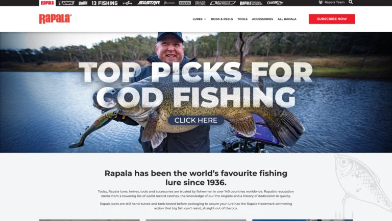 rapala.com .au desktop