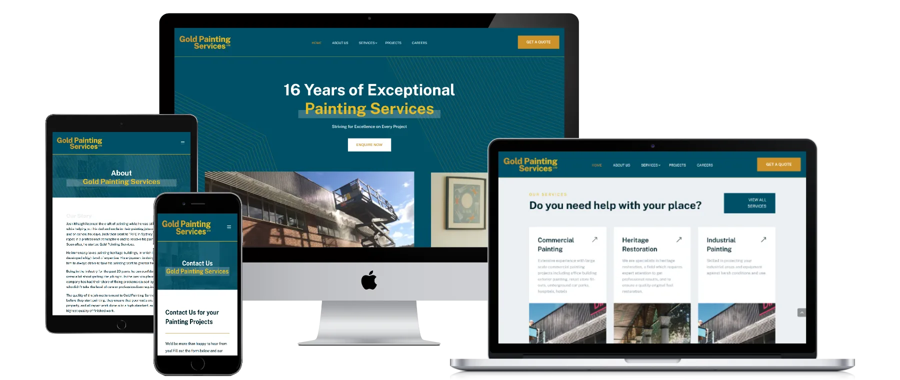 goldpainting.com .au device all