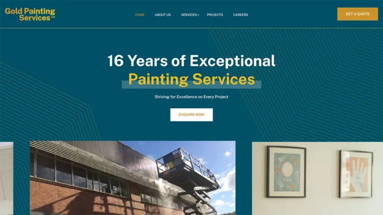 goldpainting.com .au device desktop