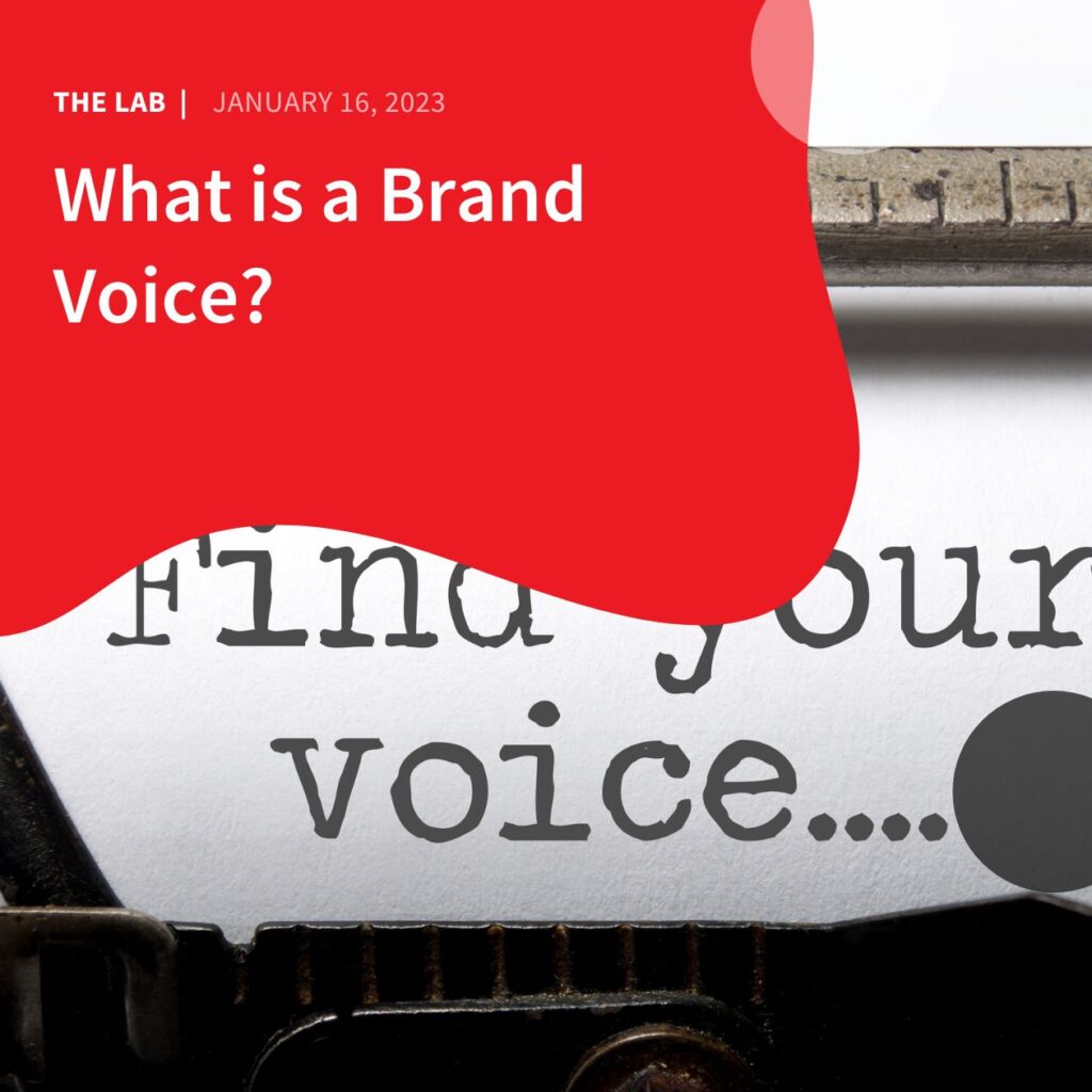 What is a Brand Voice by Accentuate Web Design and Marketing