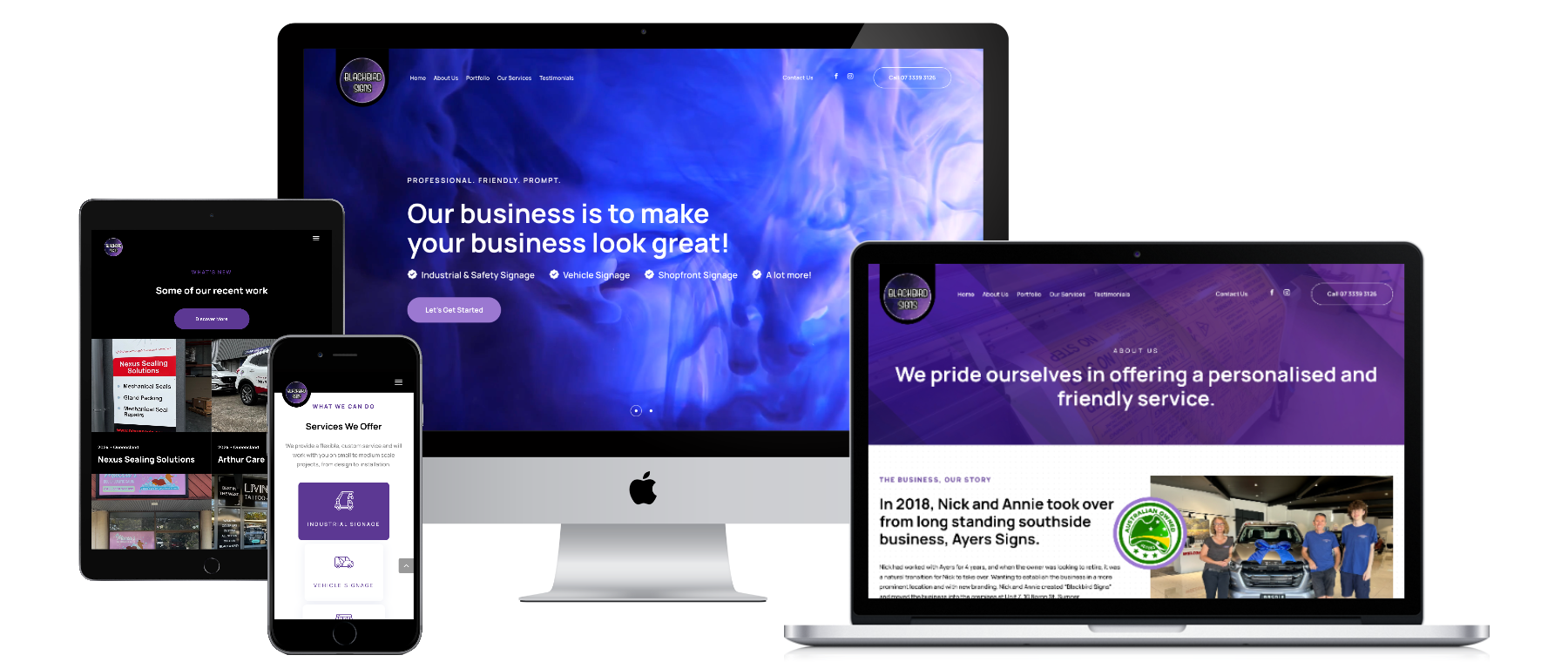 blackbird signs all devices