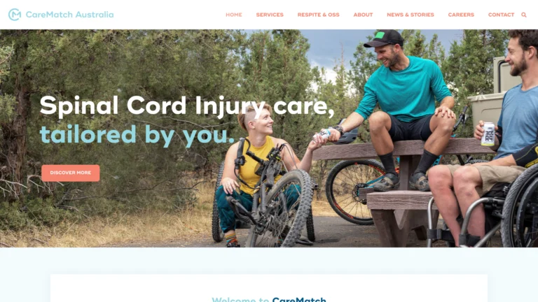 carematchaustralia.com .au desktop