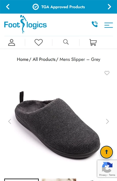 footlogics orthotics.com mobile