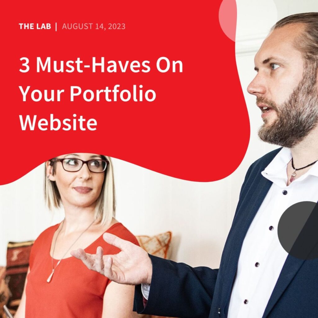 3 Must Haves On Your Portfolio Website by Accentuate Web Design and Marketing