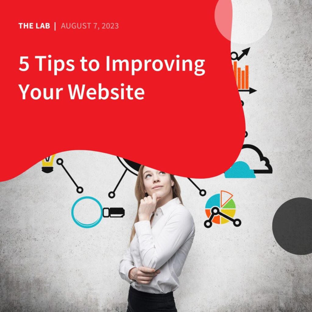 5 Tips to Improving Your Website by Accentuate Web Design and Marketing