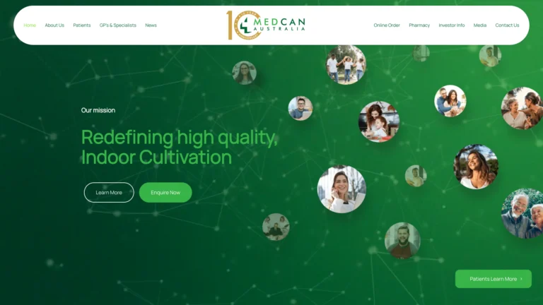 medcanaustralia.com .au desktop