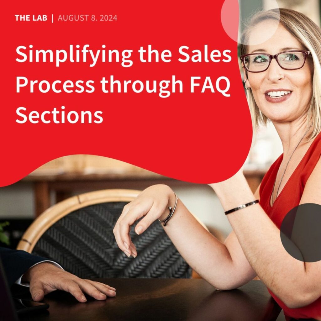 Simplifying the Sales Process through FAQ Sections by Accentuate Web Design and Marketing