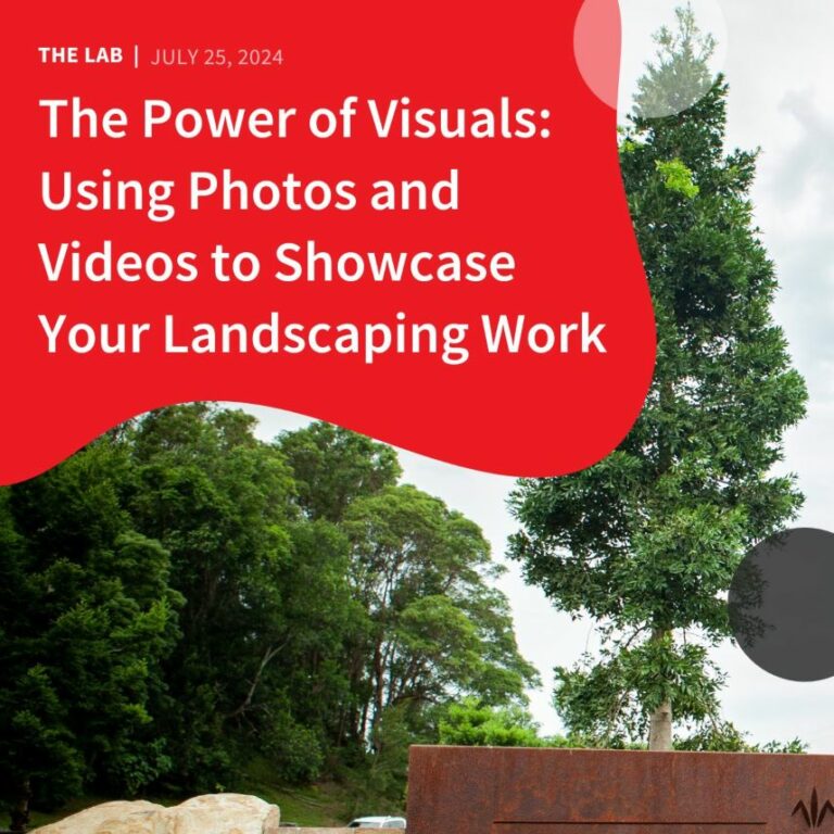 The Power of Visuals Using Photos and Videos to Showcase Your Landscaping Work by Accentuate Web Design and Marketing