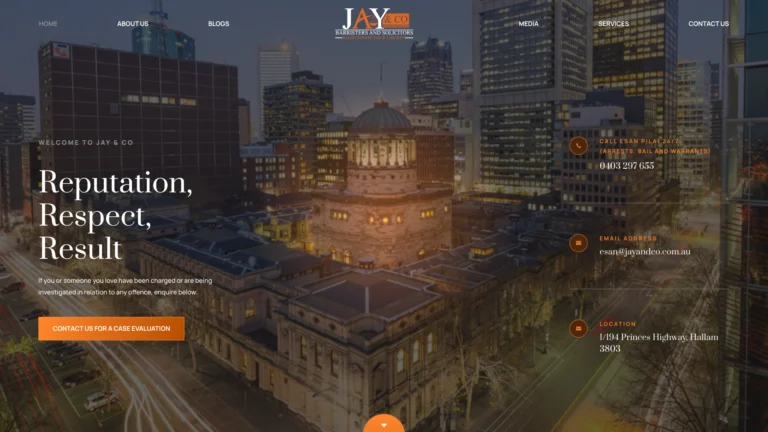 jayandco.com .au desktop