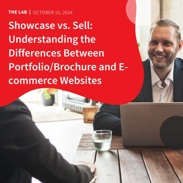 Showcase vs Sell Understanding the Differences Between PortfolioBrochure and E commerce Websites