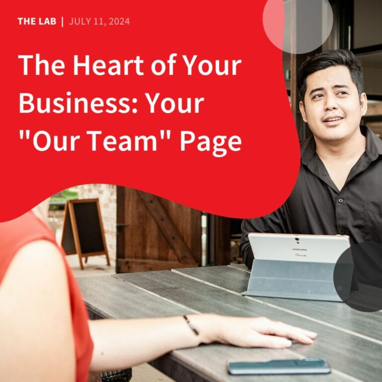 The Heart of Your Business Your Our Team Page by Accentuate Web Design and Marketing