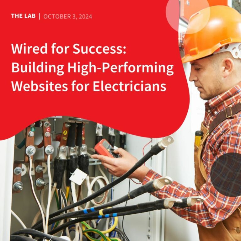 Wired for Success Building High Performing Websites for Electricians