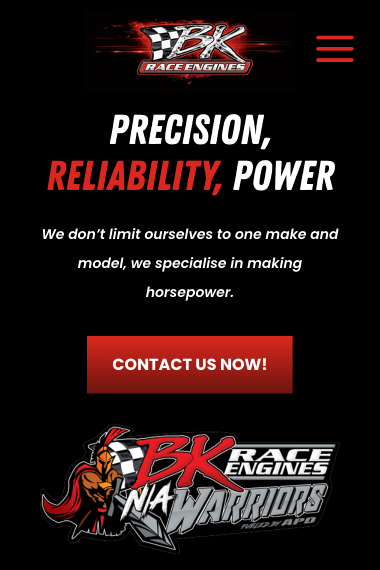 bkraceengines.com .au mobile