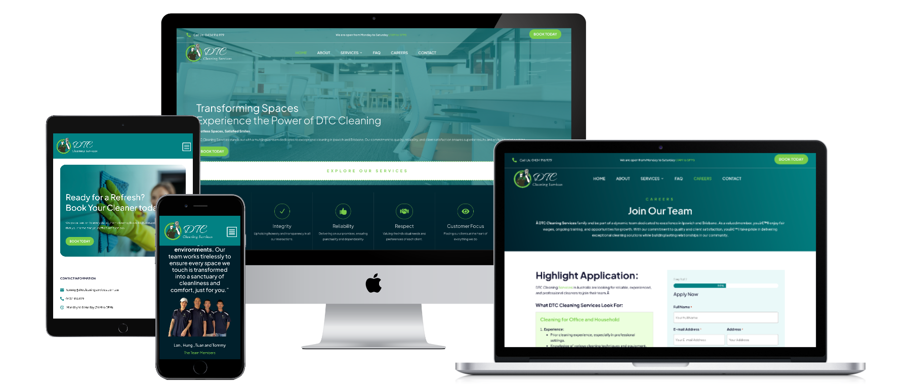dtc cleaning all devices