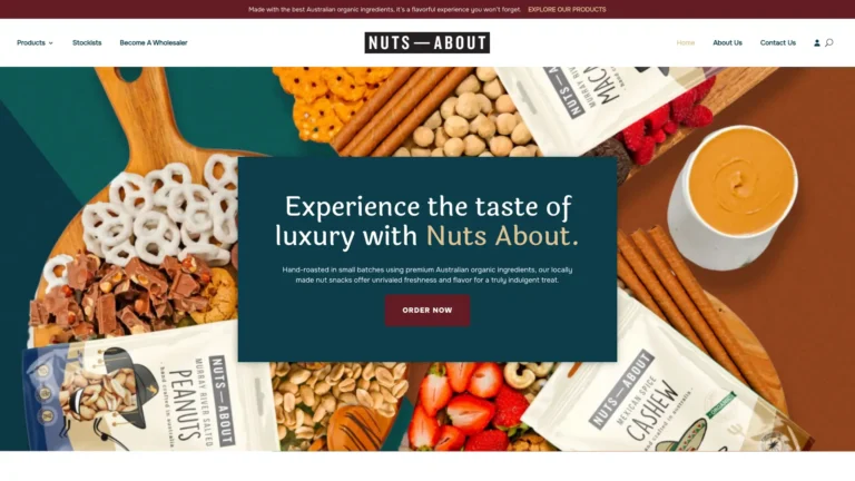 nutsabout.com .au desktop