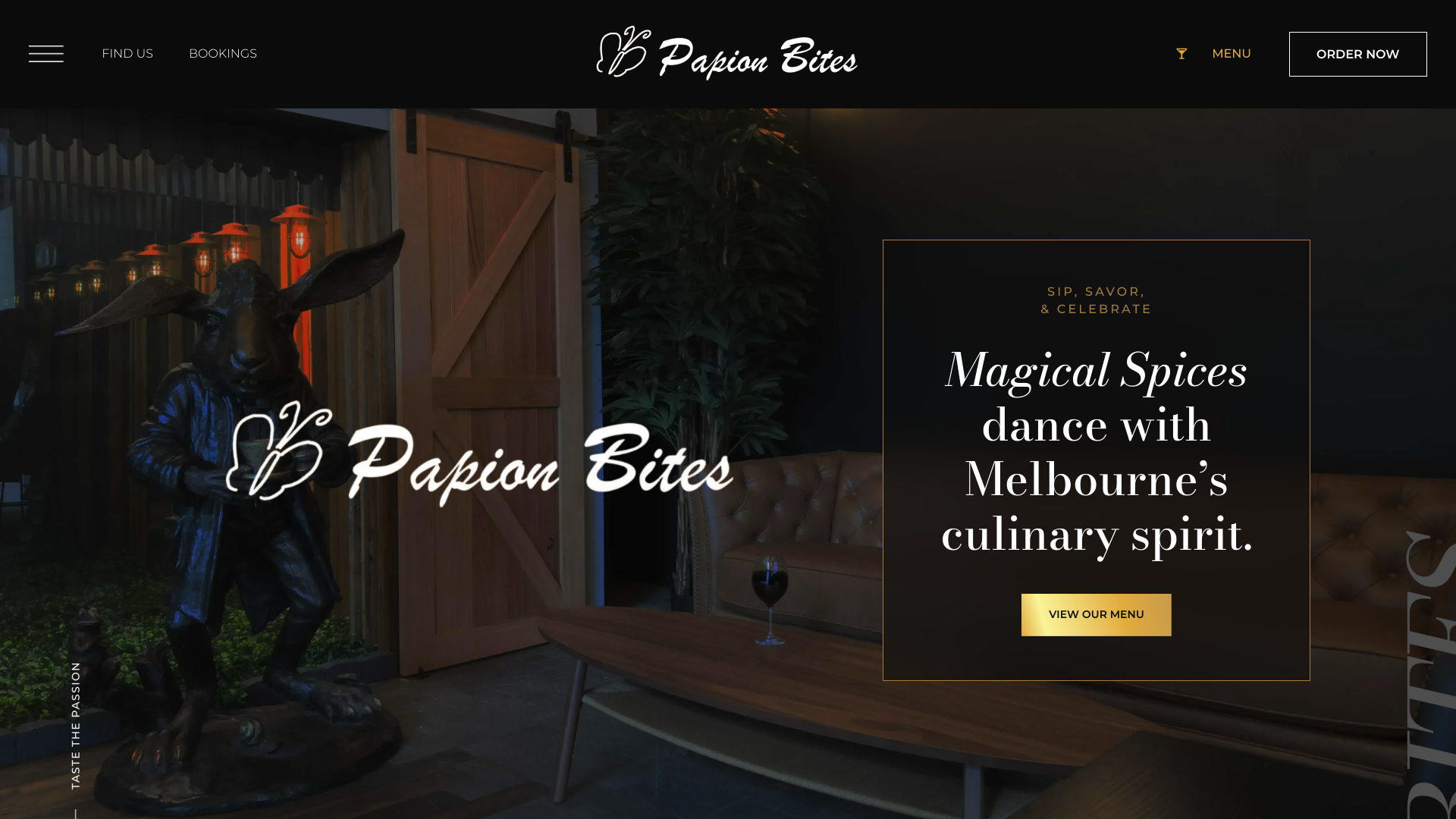 papionbites.com .au desktop