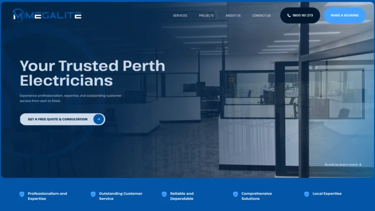 megalite.com .au desktop