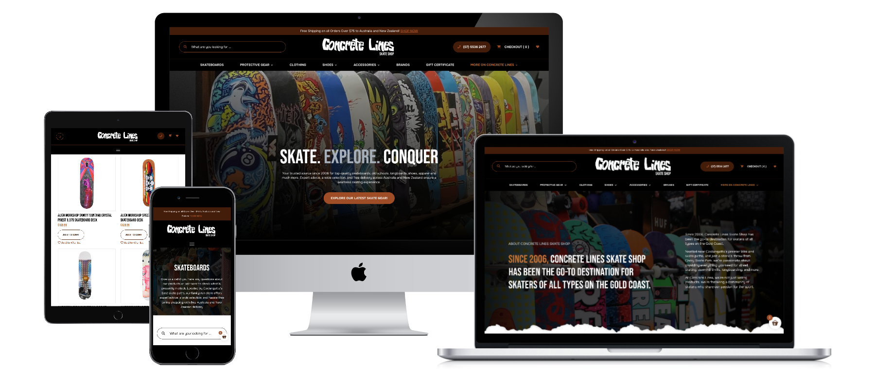 concrete linesall devices