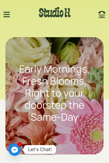 studiohflowers.com .au mobile