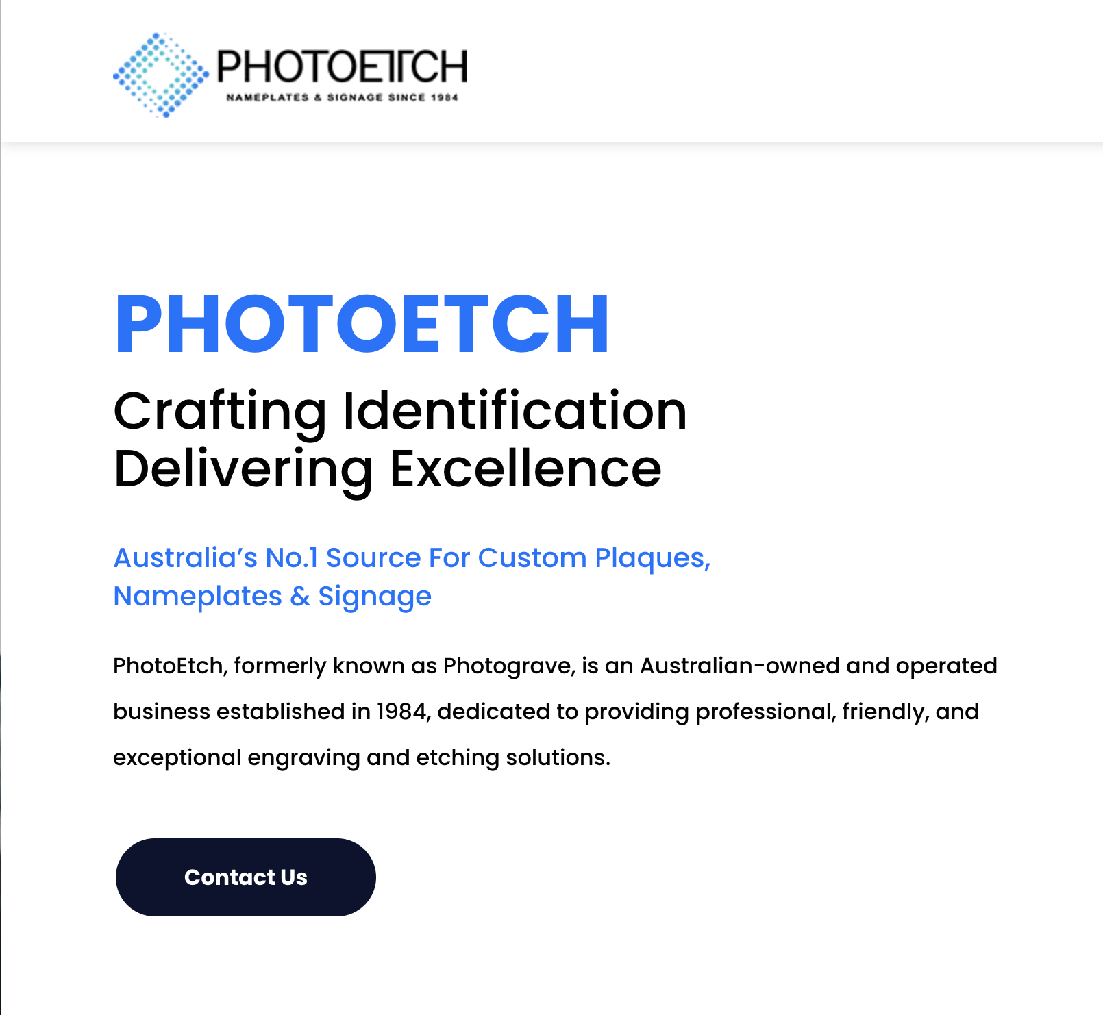 PhotoEtch