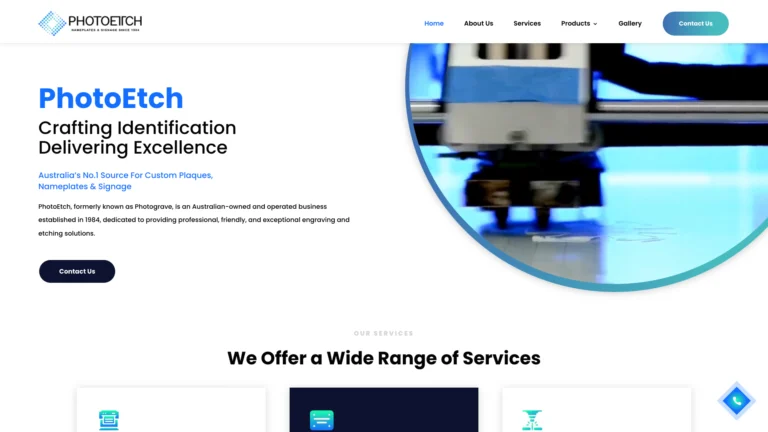 photoetch.com .au desktop