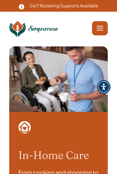 semprecura.com .au our services in home care mobile