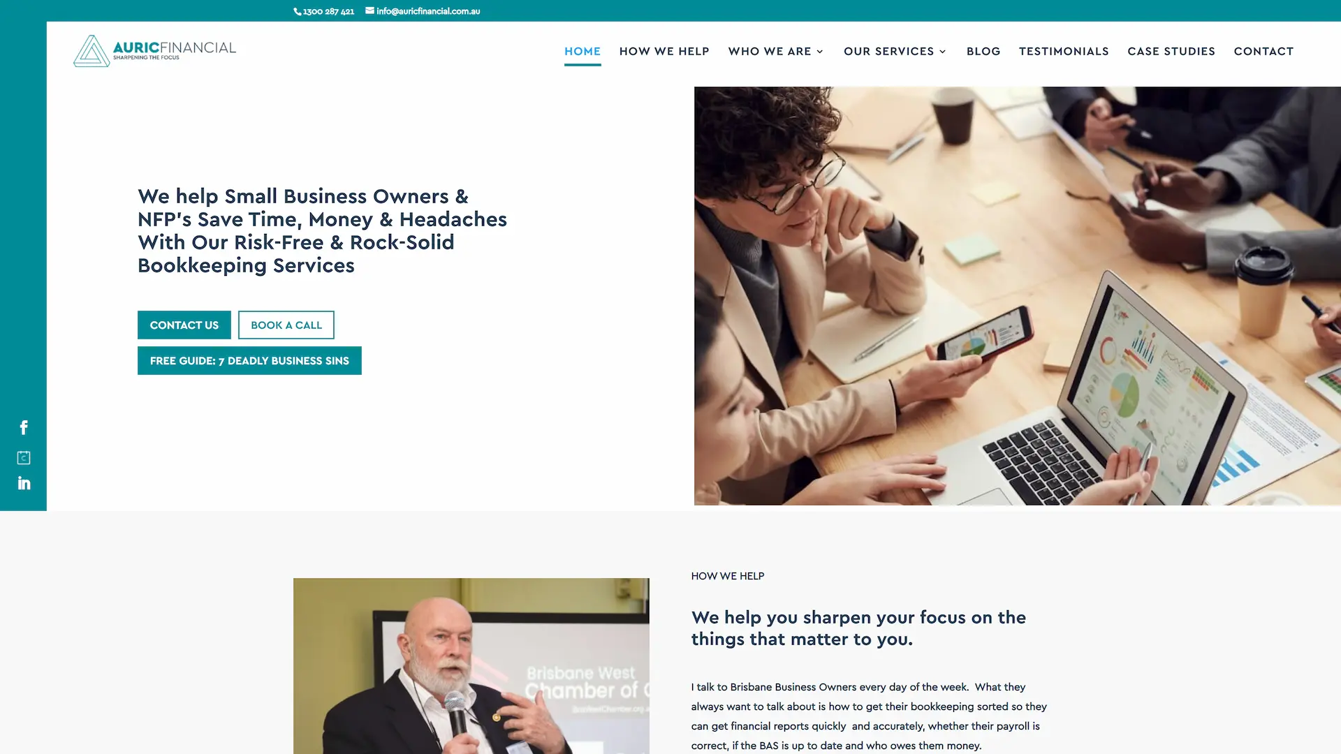 auricfinancial.com .au device desktop