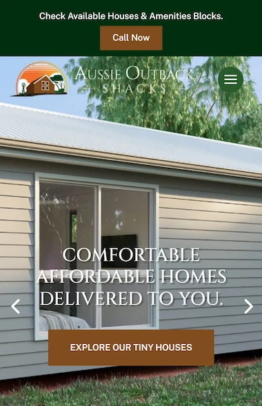 aussieoutback shacks mobile
