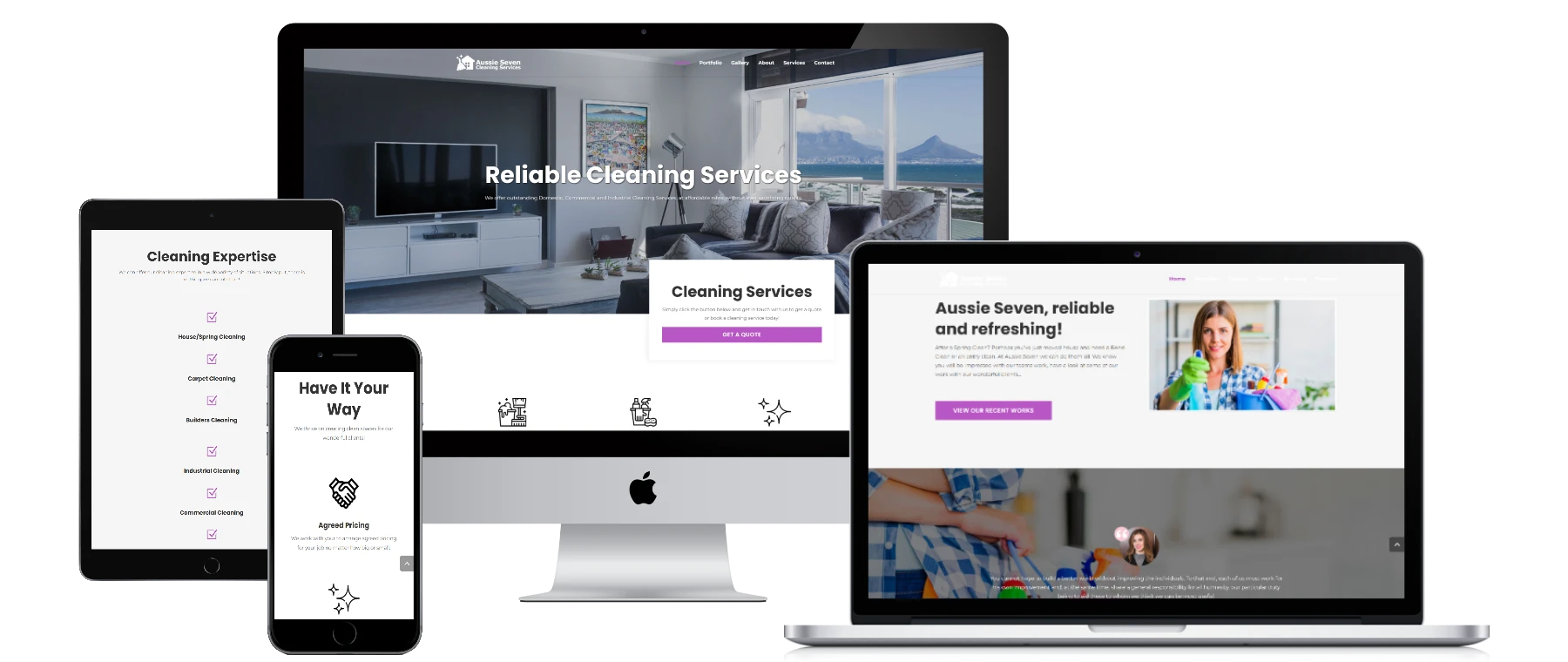 aussieseven.com .au all devices black