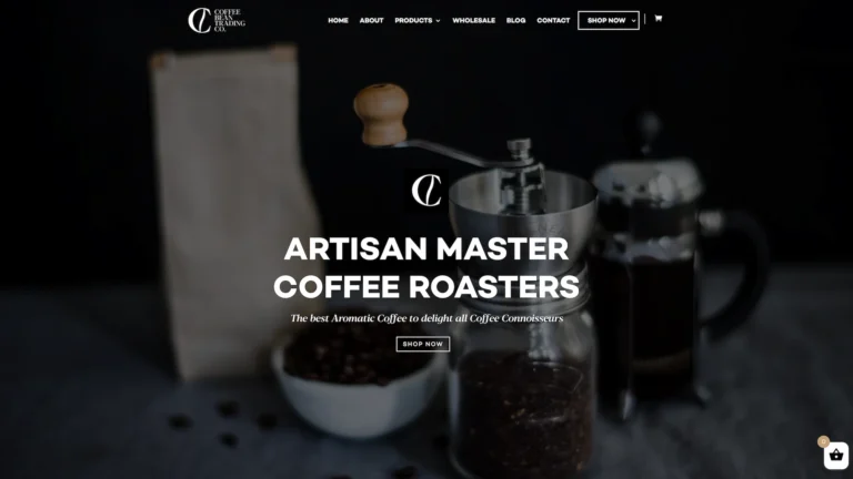 coffeebeantrading.com .au device desktop