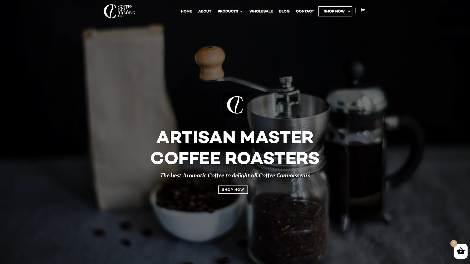 coffeebeantrading.com .au device desktop