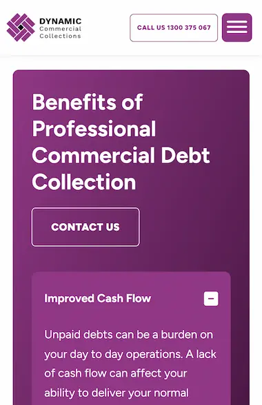 dynamiccollections.com .au hero mobile