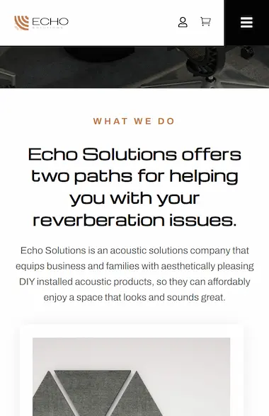 echosolutions.com .au hero mobile