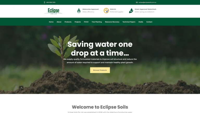 eclipsesoils.com .au device desktop