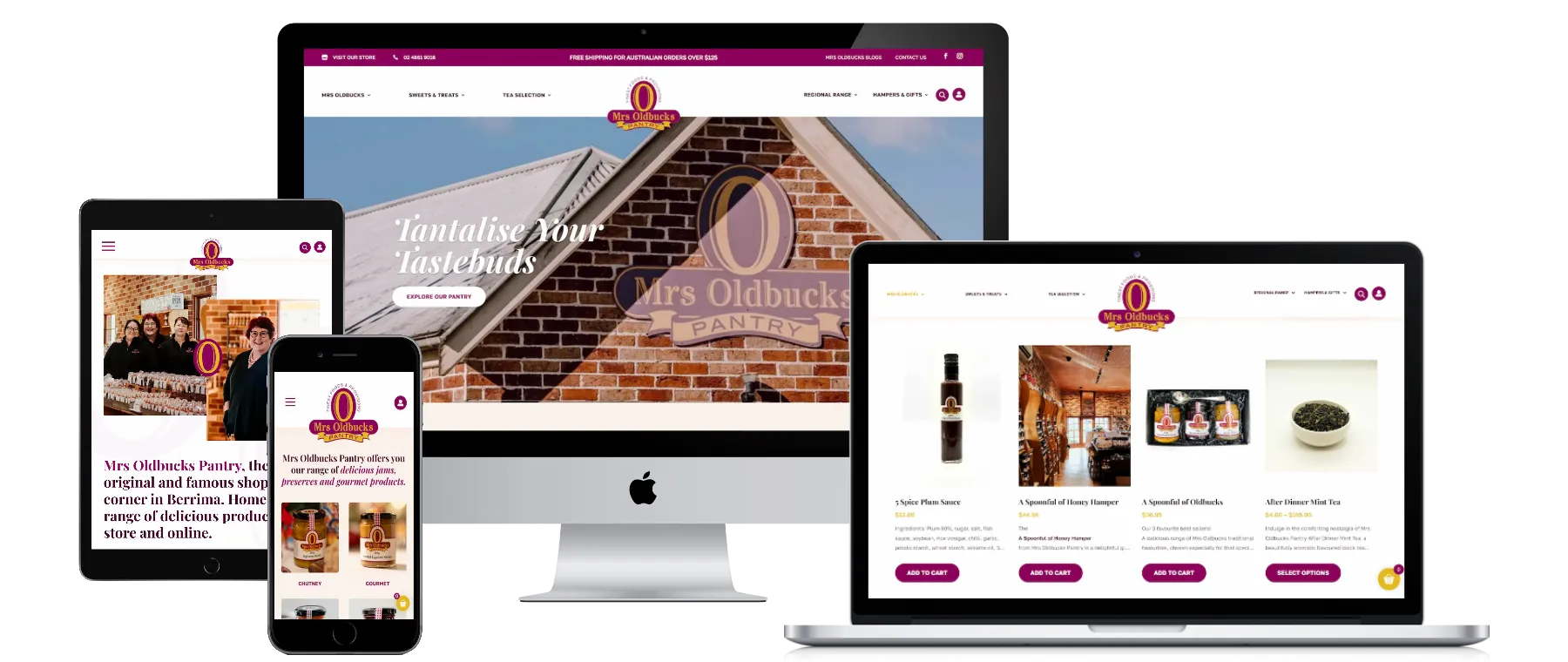 mrsoldbuckspantry.com .au all devices black