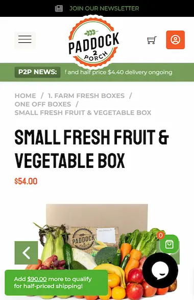 paddock2porch.com .au mobile