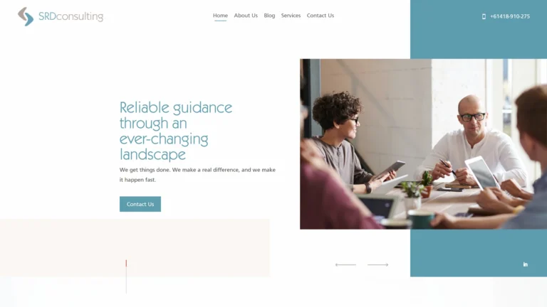 srdconsulting.com .au device desktop