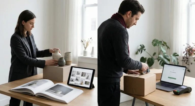 Showcase vs. Sell Understanding the Differences Between PortfolioBrochure and E-Commerce Websites