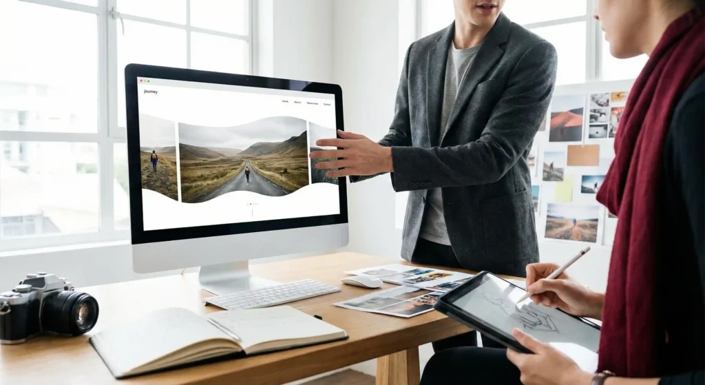 The Role of Visual Storytelling in Web Design